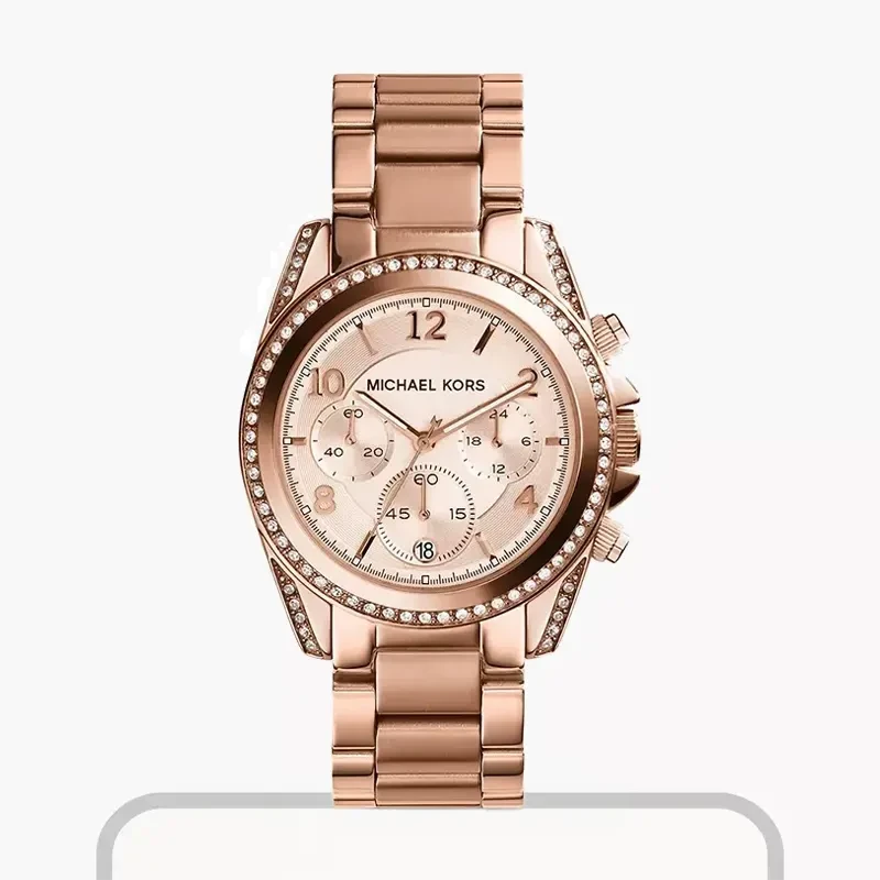 Michael Kors Blair Rose-tone Ladies Watch- MK5263